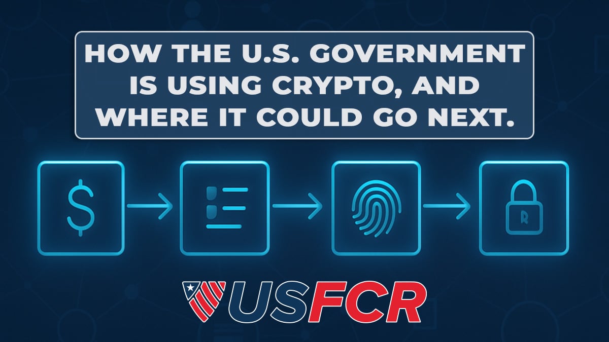 Gov Tracking Crypto Infrastructure in